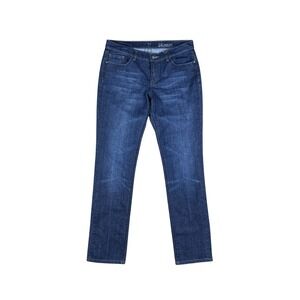 NY&C Women's Skinny Jeans Size 10 Dark Wash Low Rise Stretch‎ Denim 31.5x31.5